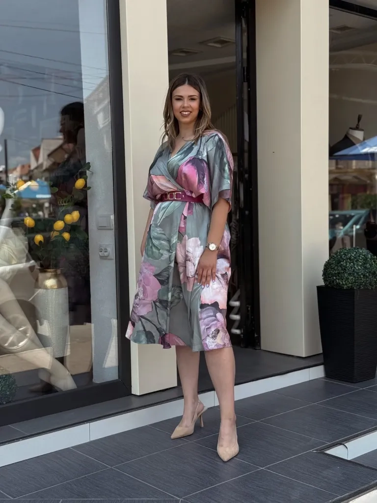 Haljina cvetna FER78035