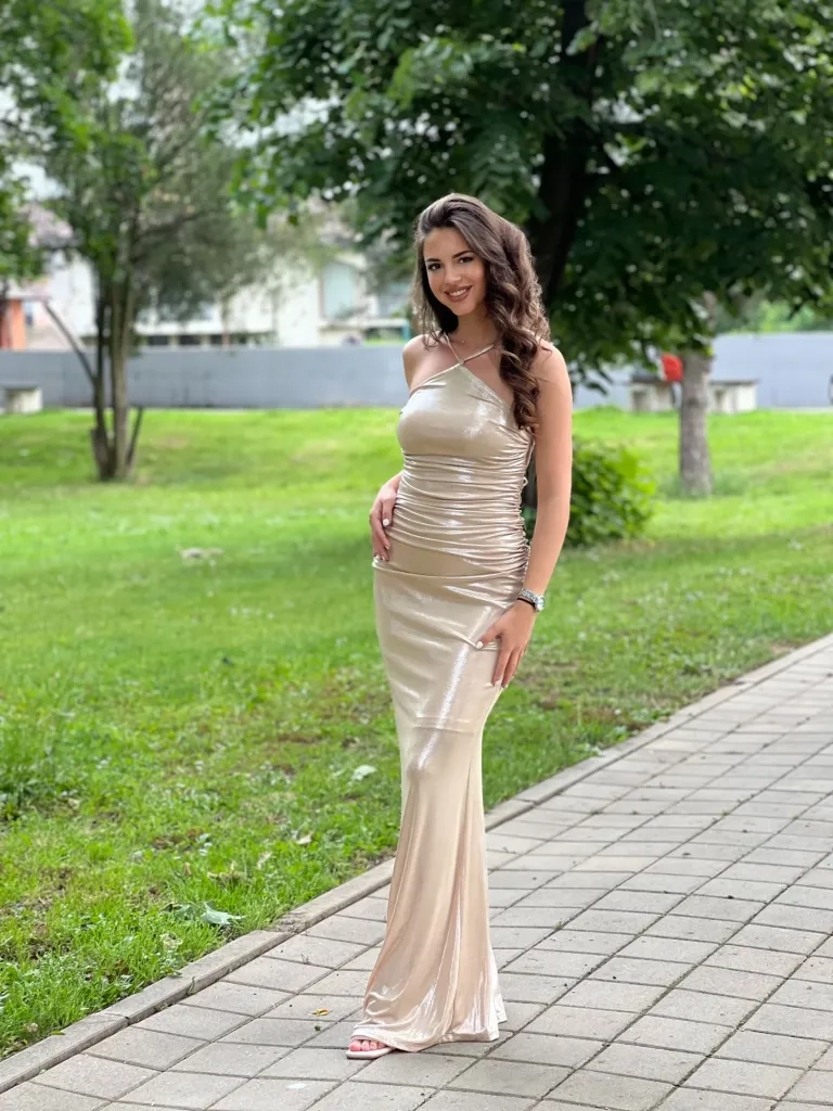 Haljina bež uska FIMG2315364